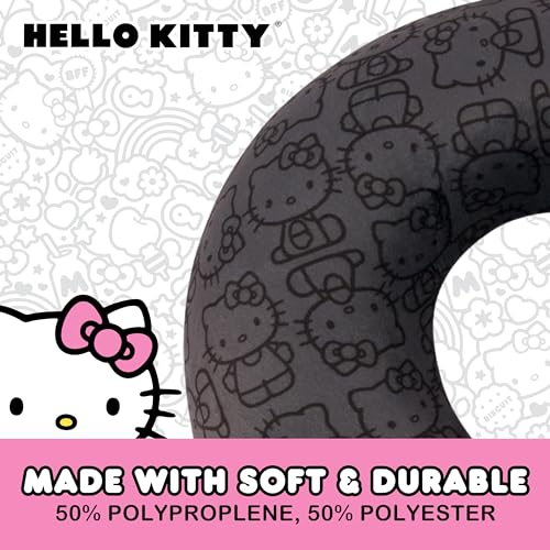 Hello Kitty Neck Pillow Support, Portable Travel Car Pillow for Sleep