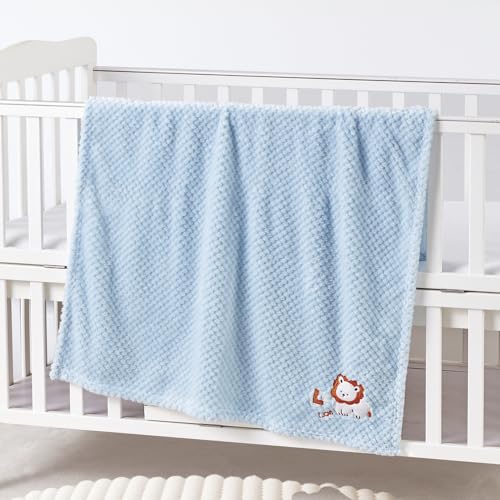 Cute Cozy Fluffy Warm Baby Blanket for Infants Toddlers' Bedding Crib Cot Stroller