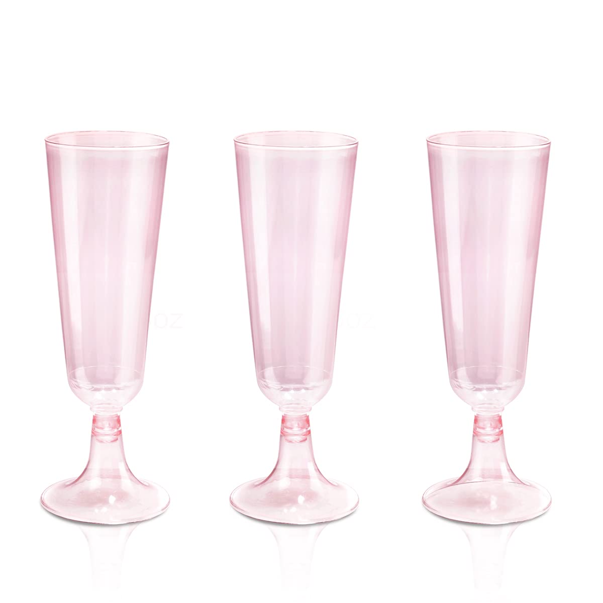 Plastic Champagne Flutes Disposable Glasses