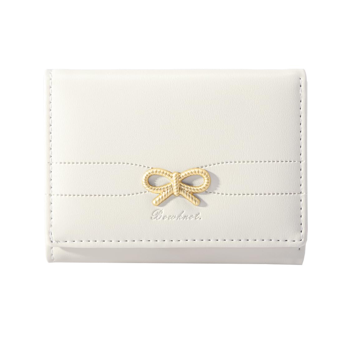 Sunwel Fashion Girls' Coquette Bow Small Wallet – Cute Aesthetic Card Holder with ID Window