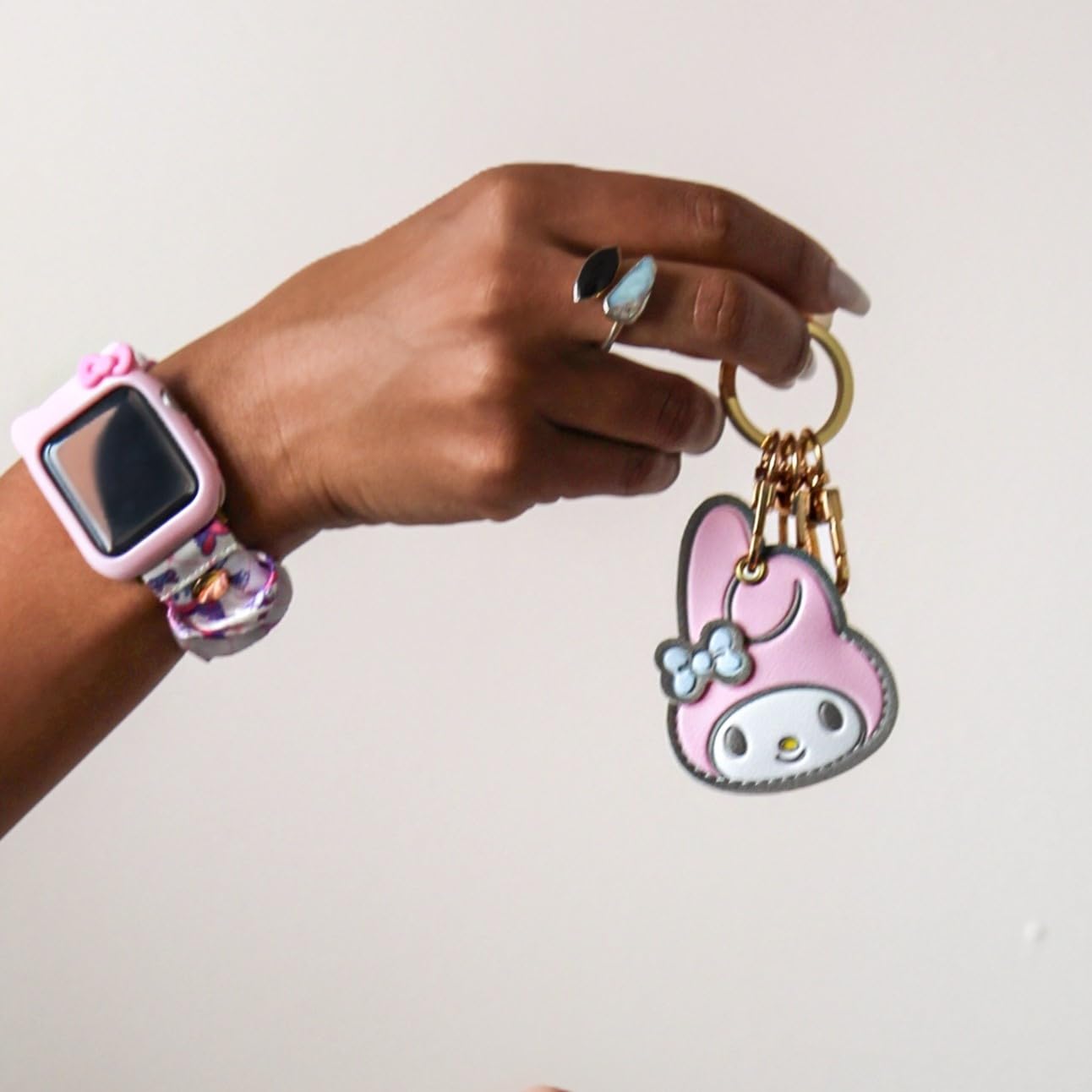 Sonix x Sanrio Character Keychain Case Compatible with Apple AirTag