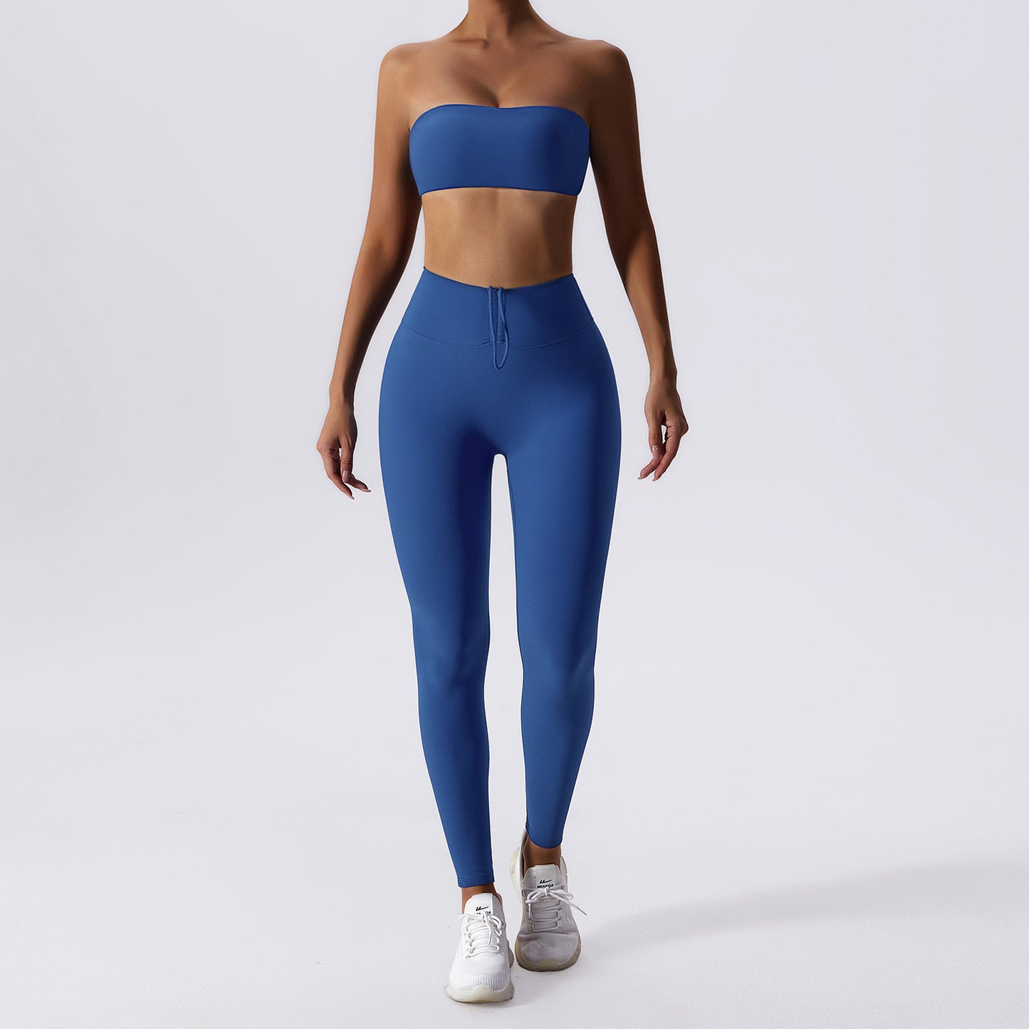 Women Basic Sports Nude Feel Skinny Yoga Clothes Suit