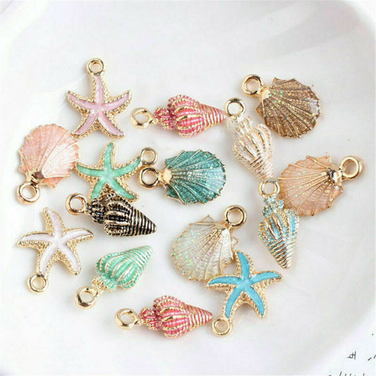 Starfish Diy Jewelry Accessories Bracelets Earrings Pendants