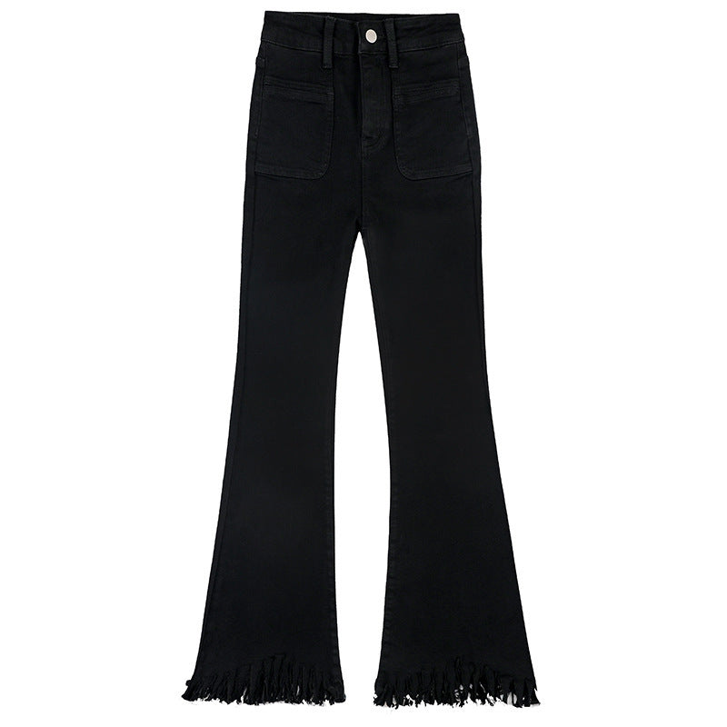 Fashionable Retro Flared Jeans