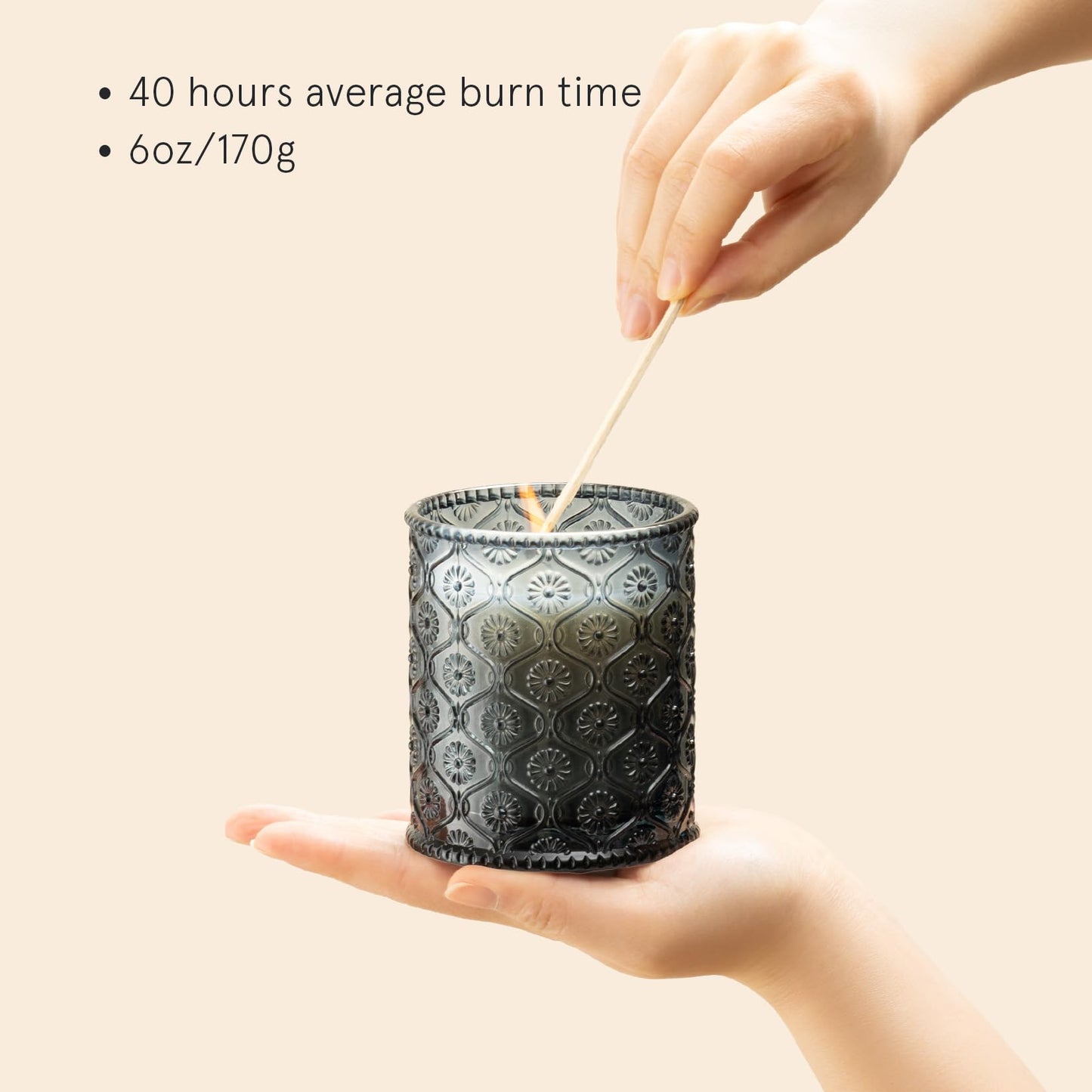 Scented Candles 6 oz 40 Hours Burn