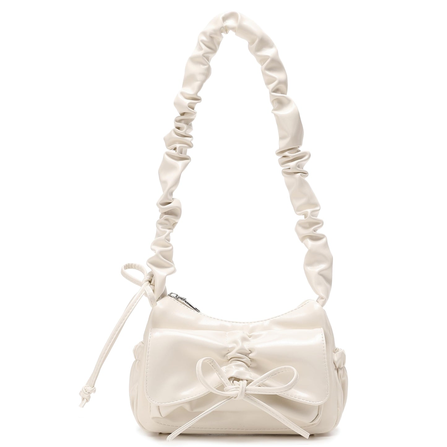 Women's Small Coquette Bow Shoulder Purse