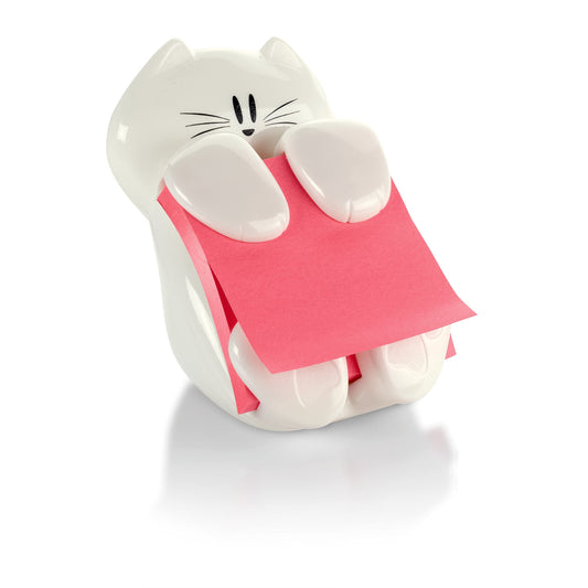 Post-it Pop-up Note Dispenser - Cat Design, 3x3 in, 1 Dispenser/Pack