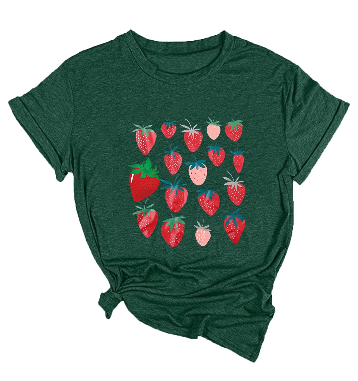 Cute Strawberry Tshirt Womens Graphic Tees