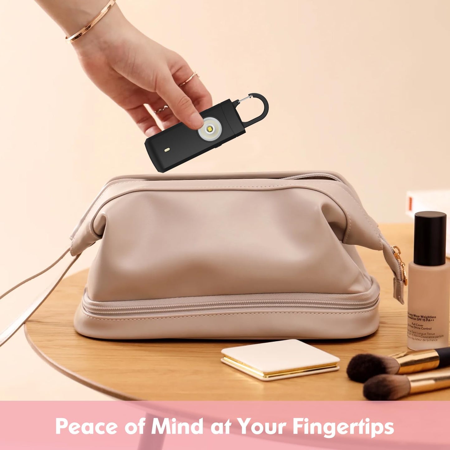 Rechargeable Personal Alarm for Women, USB Charging