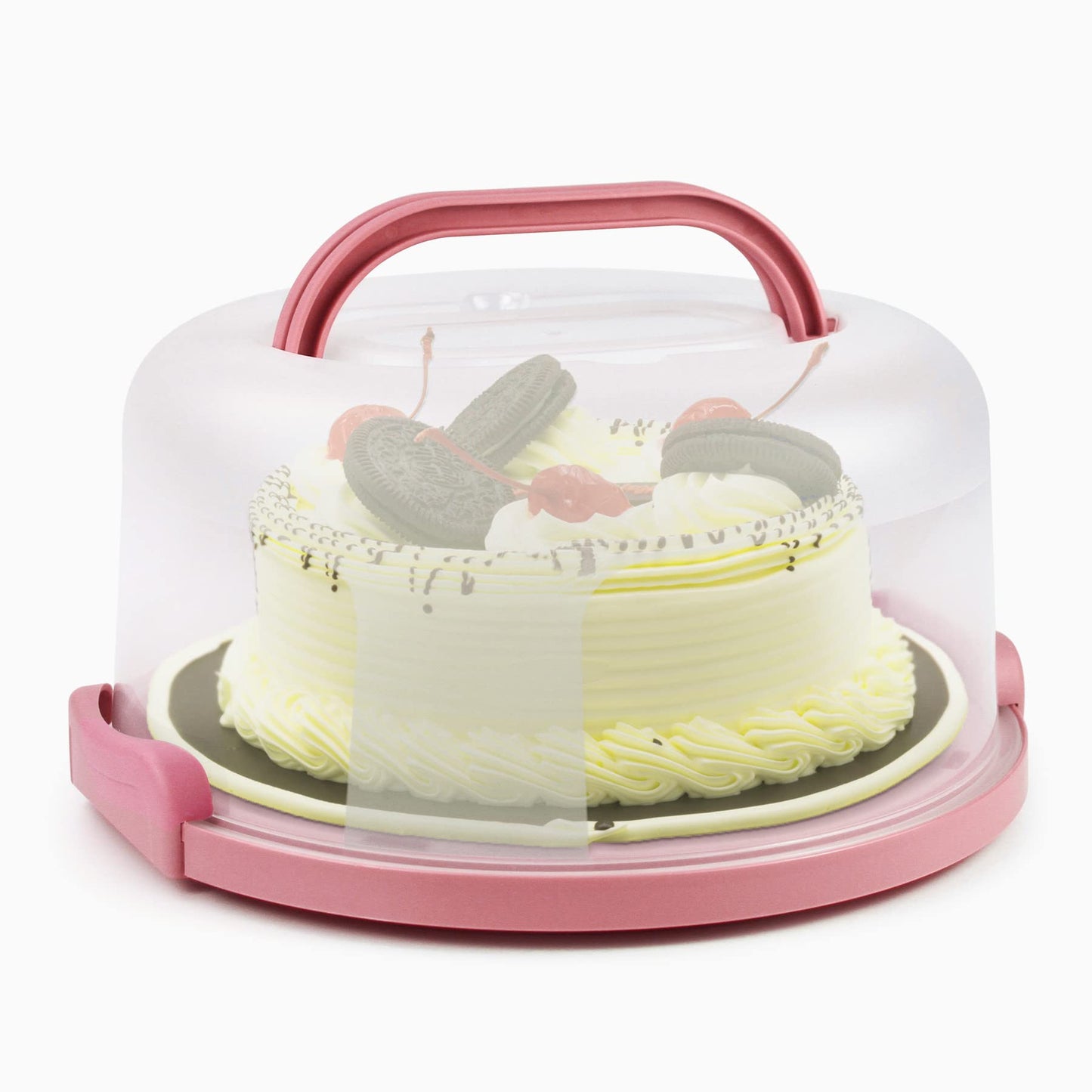 Plastic Cake Carrier with Handle 10in Cake Holder Cake Stand with Lid