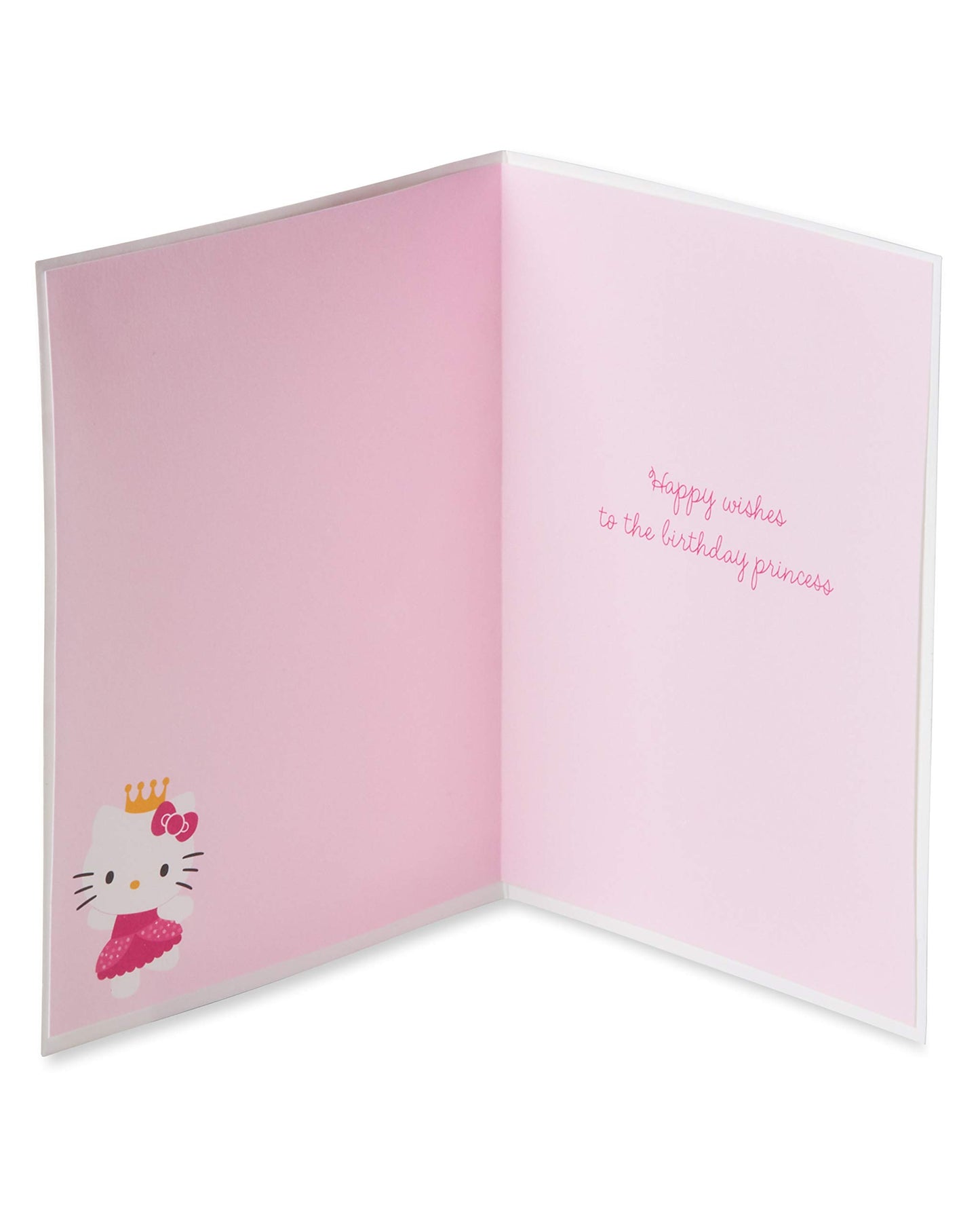 Hello Kitty Birthday Princess Card for Girl