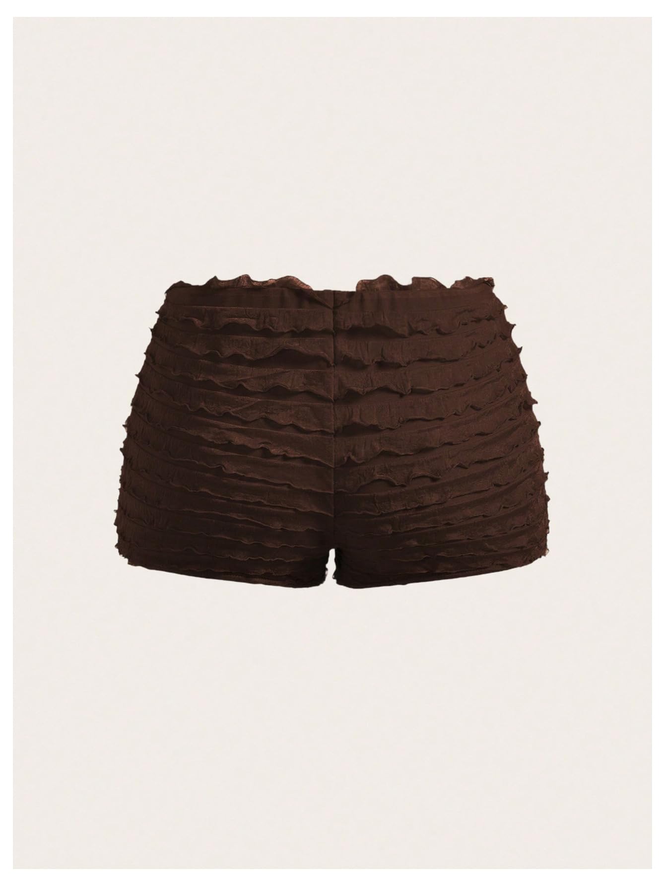 Women's Ruffle Shorts Cute Bloomers Low Rise Sexy Y2k Booty Shorts Mini Shorts