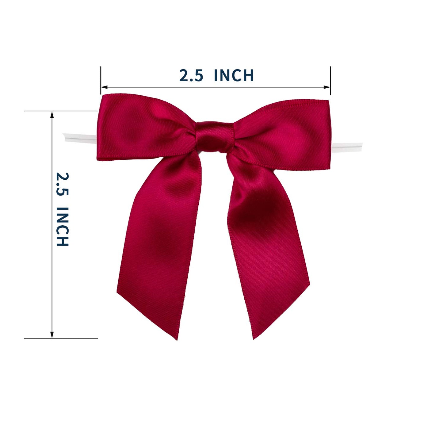 Satin Ribbon Mini Bows for Craft