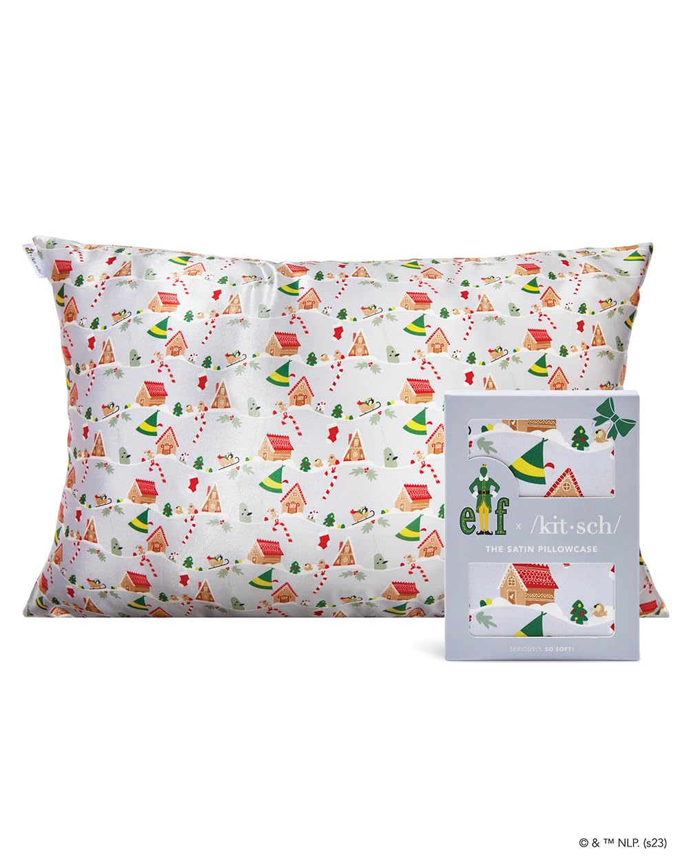 Satin Pillowcase with Zipper Standard Size 19"x26"