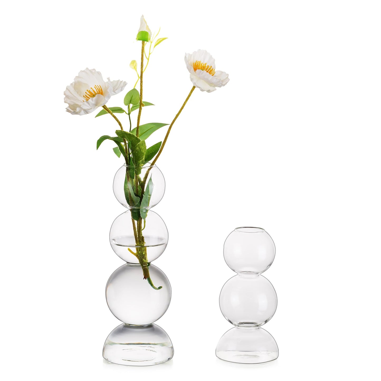 Glass Bubble Vases for Flowers