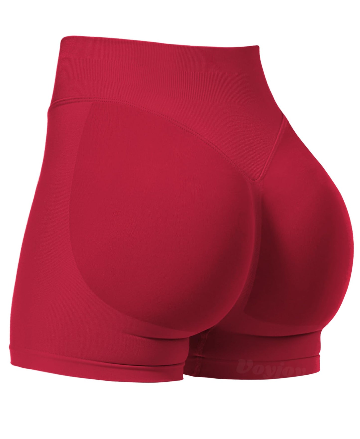 Women's Scrunch Butt Lifting Gym Shorts - Seamless Booty Biker Shorts in 3.6", 4.5", and 6" Inseams