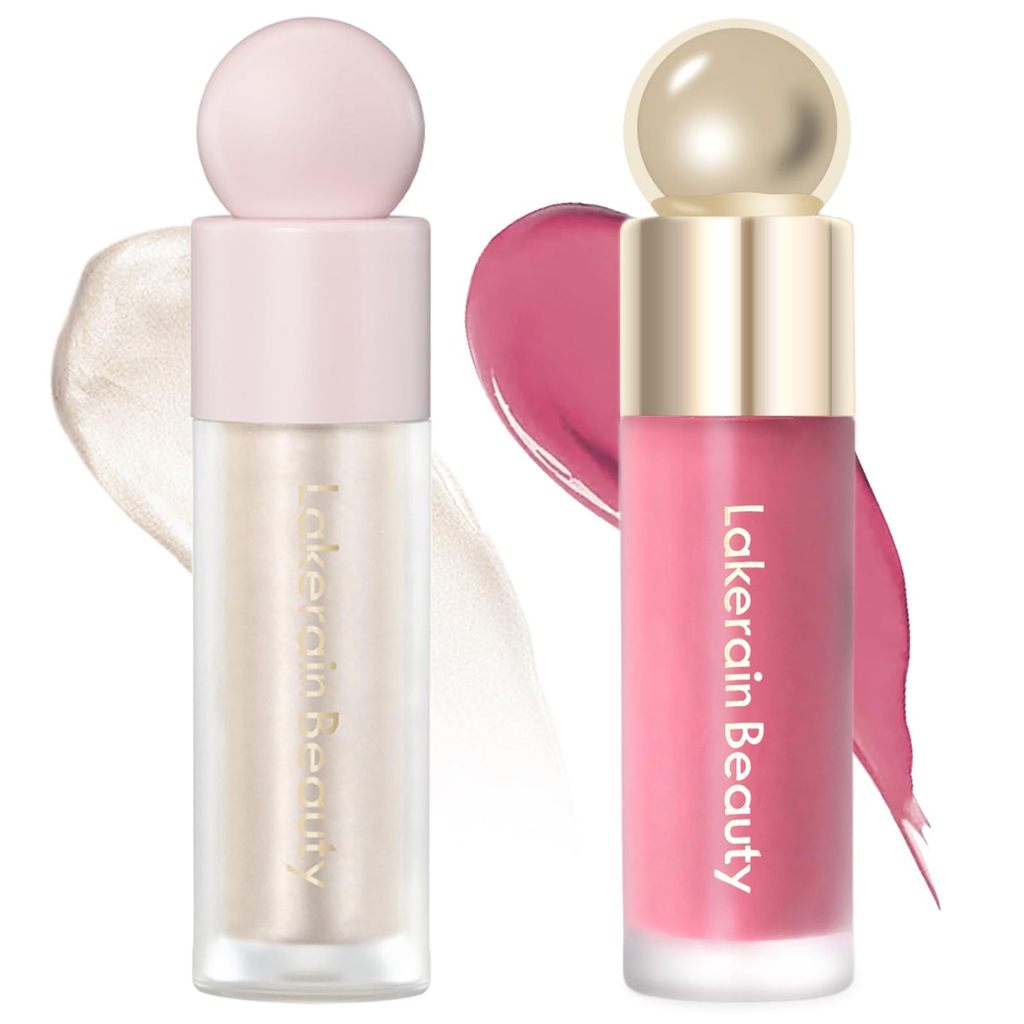 Liquid Highlighter Makeup - Lightweight Blendable Cream Face Body Liquid Illuminator Bronzer