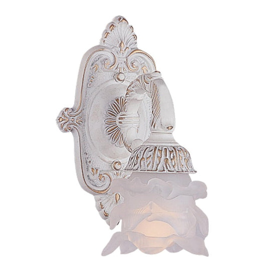 Light Antique White Sconce