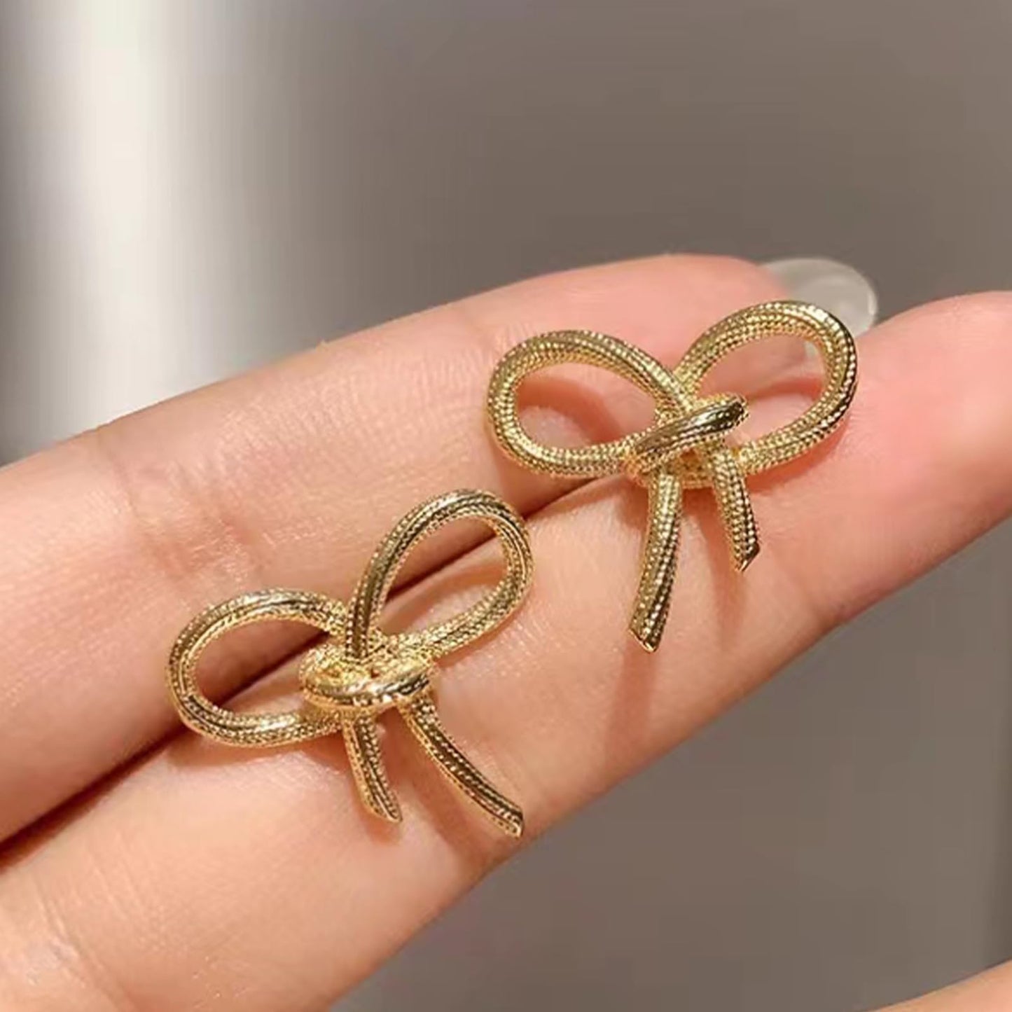 Women Bow Earrings