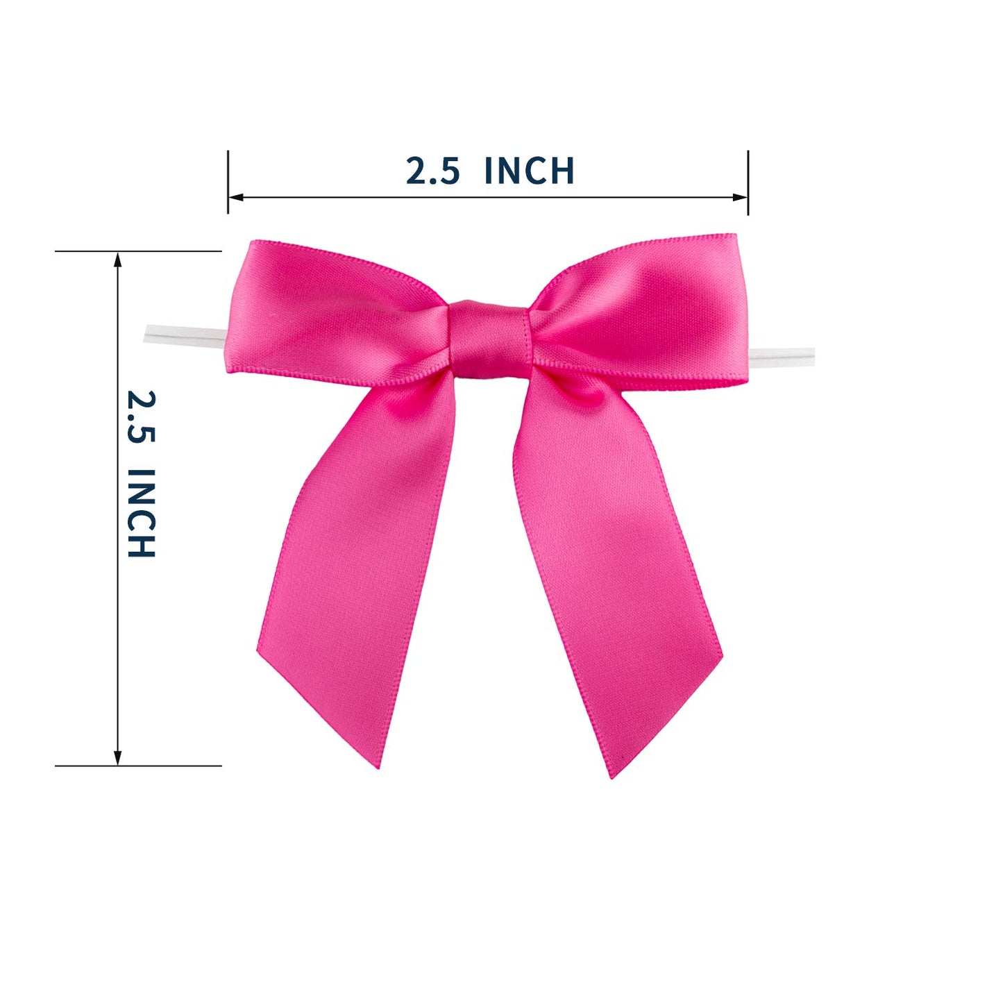 Satin Ribbon Mini Bows for Craft