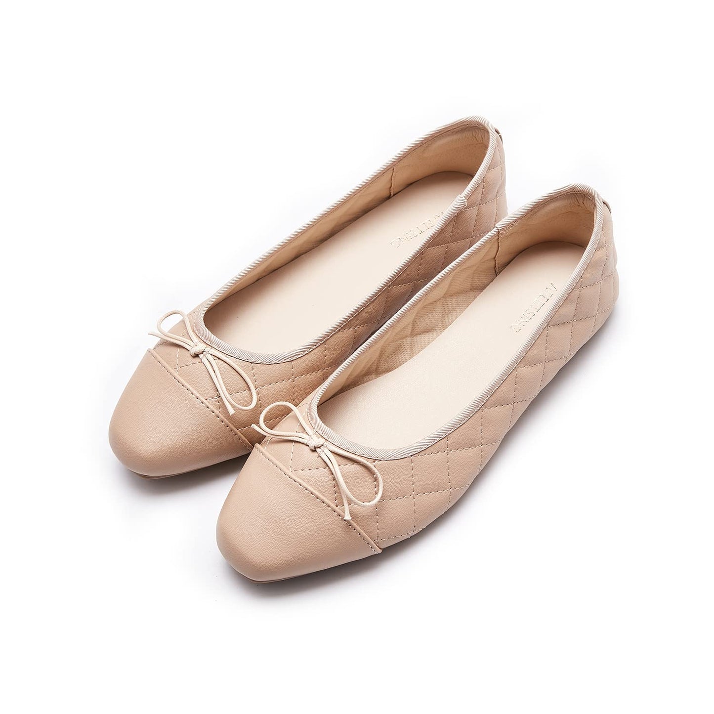 Women's Round Toe Ballet Flats - Comfortable Bow Dressy Shoes