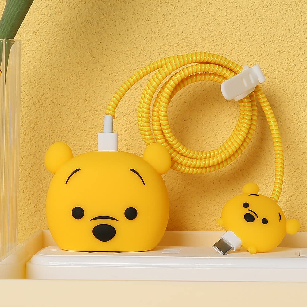 Cute 3D Cartoon Series Fast Charger Protector