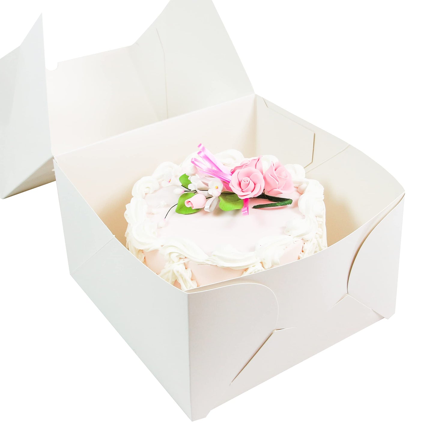 Extra Deep Square Cake Box with Window