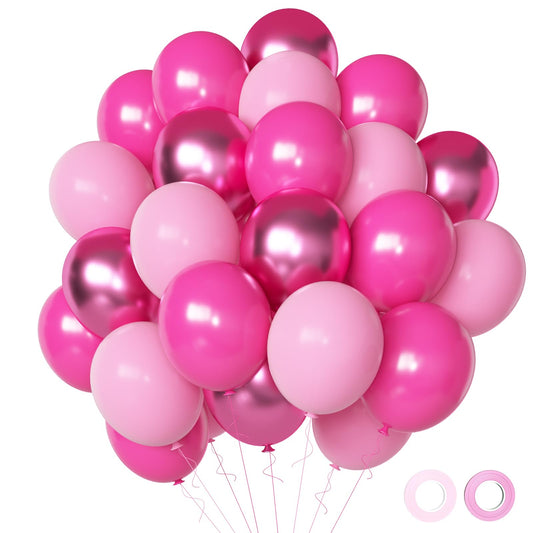 Metallic Balloon, 50Pcs 12Inch Latex Balloons Party Decoration