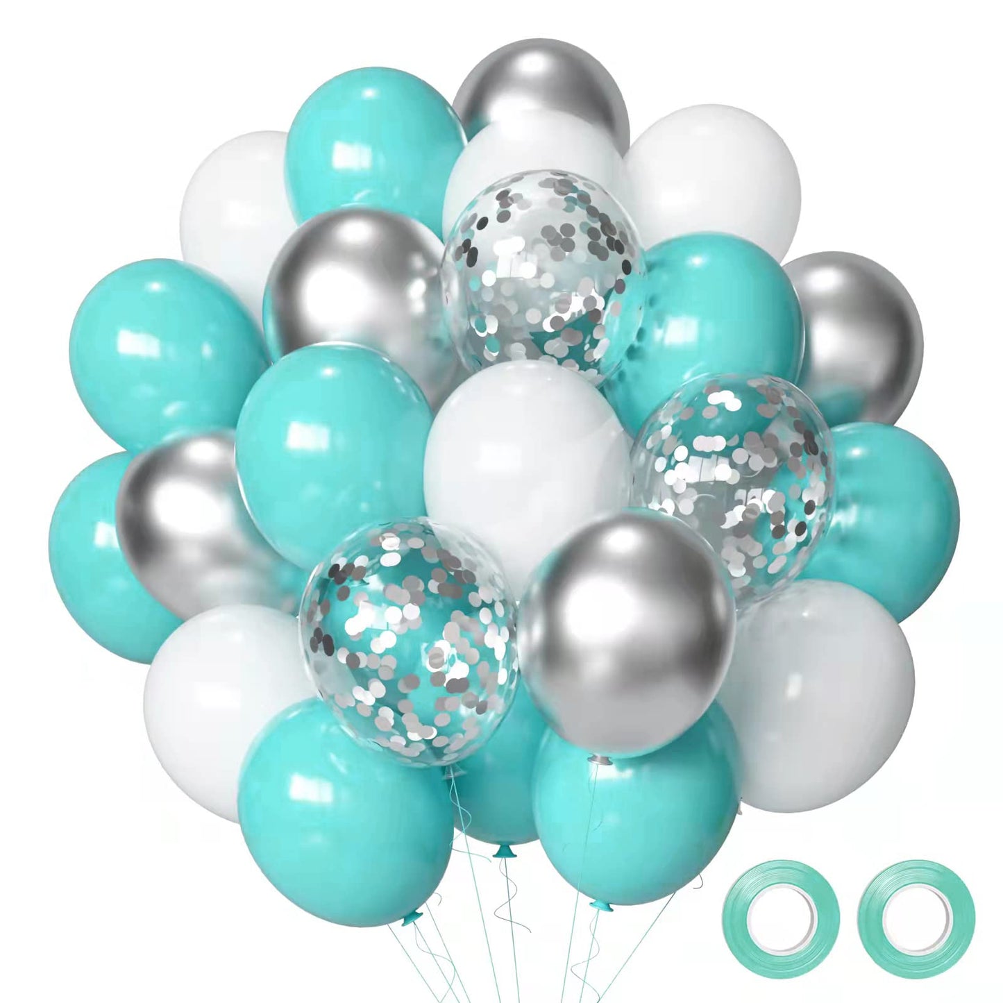 Metallic Balloon, 50Pcs 12Inch Latex Balloons Party Decoration