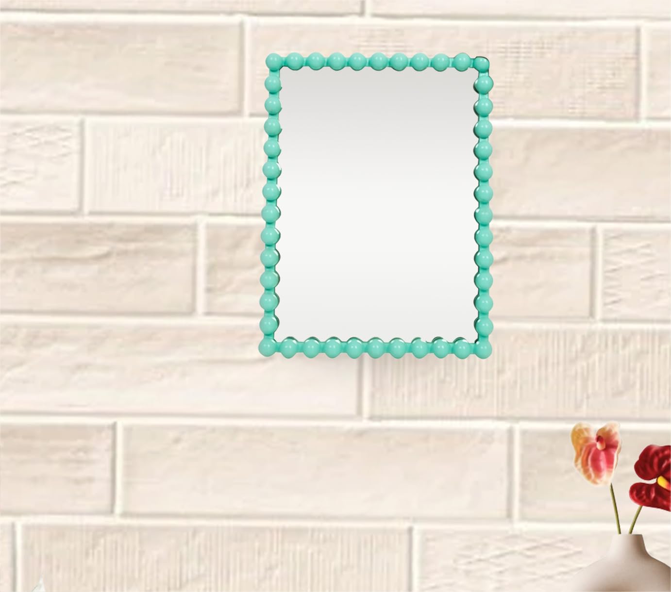 Wall Maunted Mirror, Metal Frame