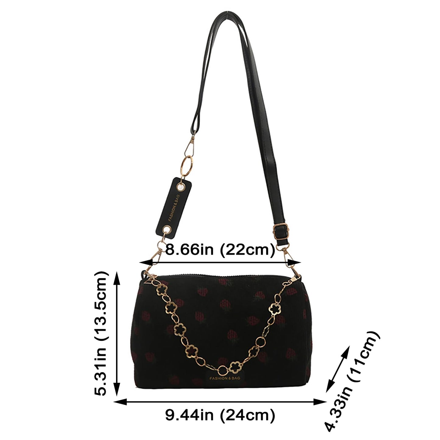 Cute Crossbody Bag - Chain Aesthetic Handbags Travel Bags