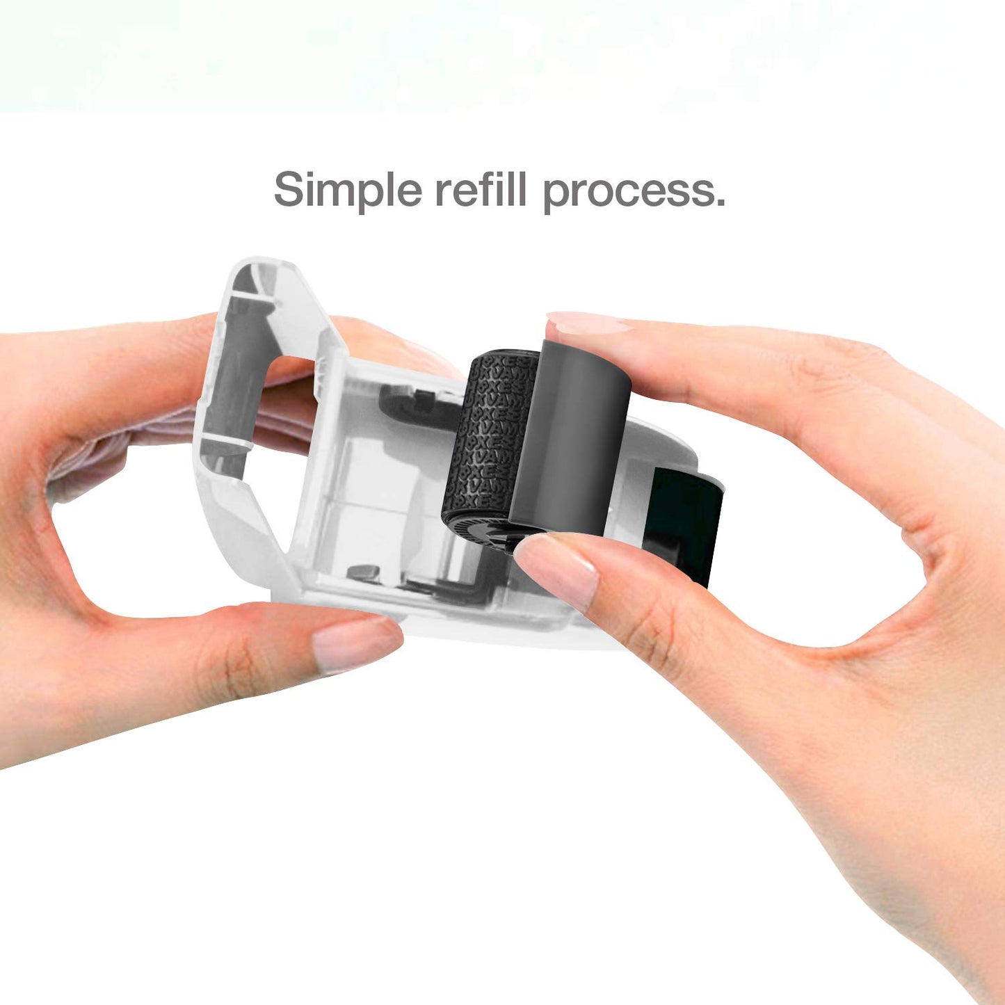 ID Wide Stamp Roller for Identity Protection