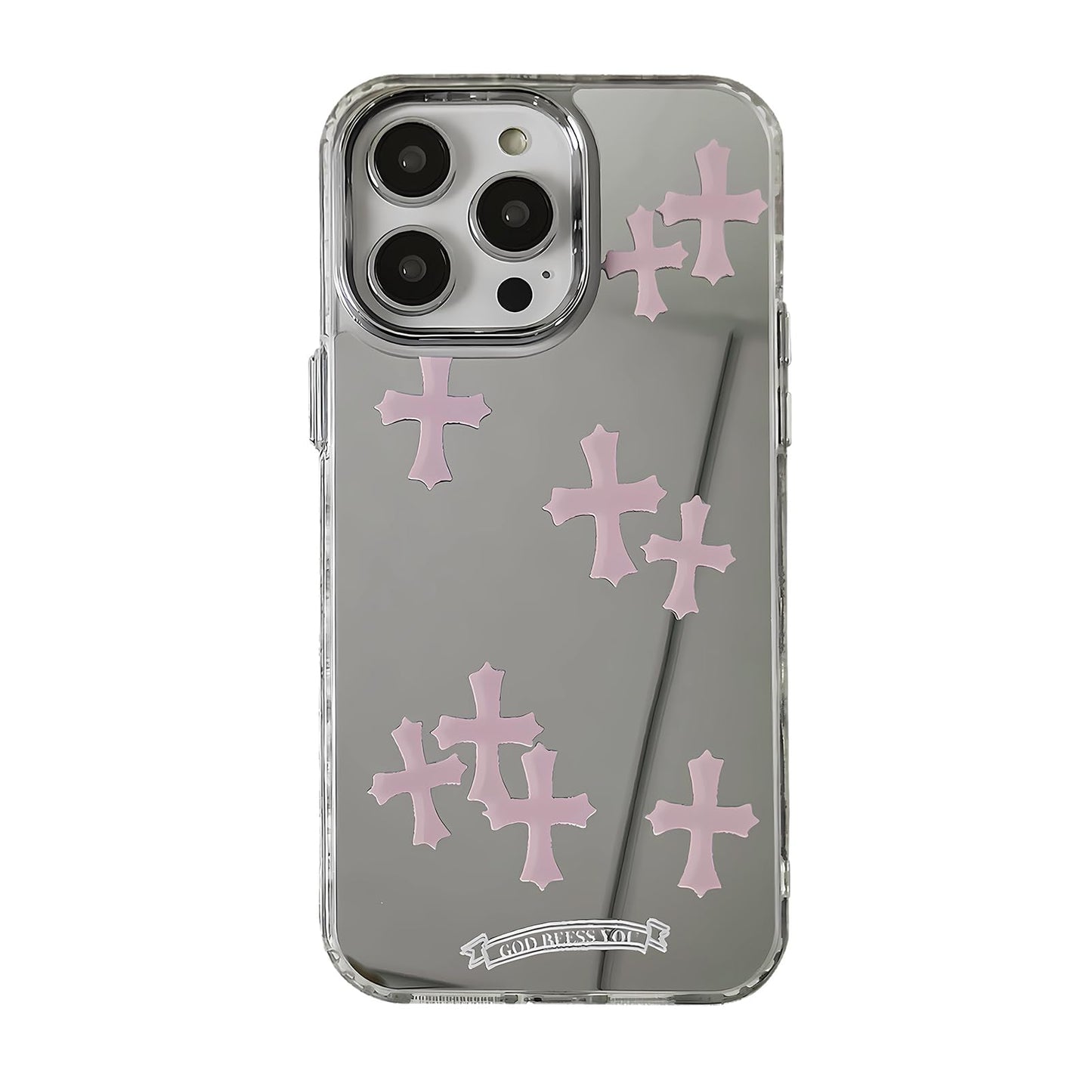 Cute Glossy Mirror Back Case