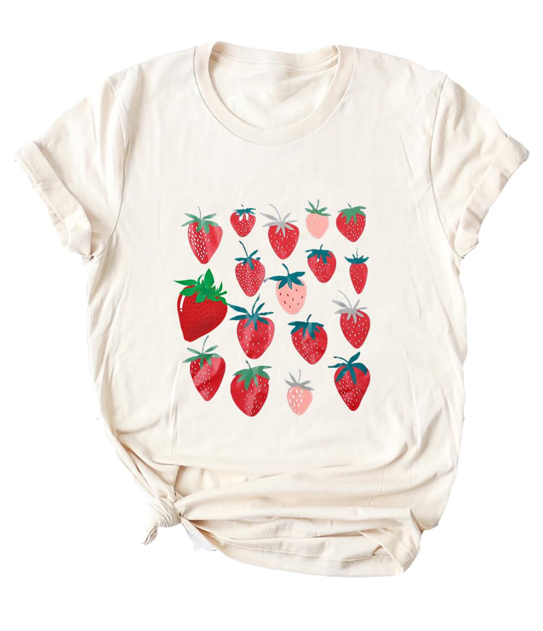 Cute Strawberry Tshirt Womens Graphic Tees