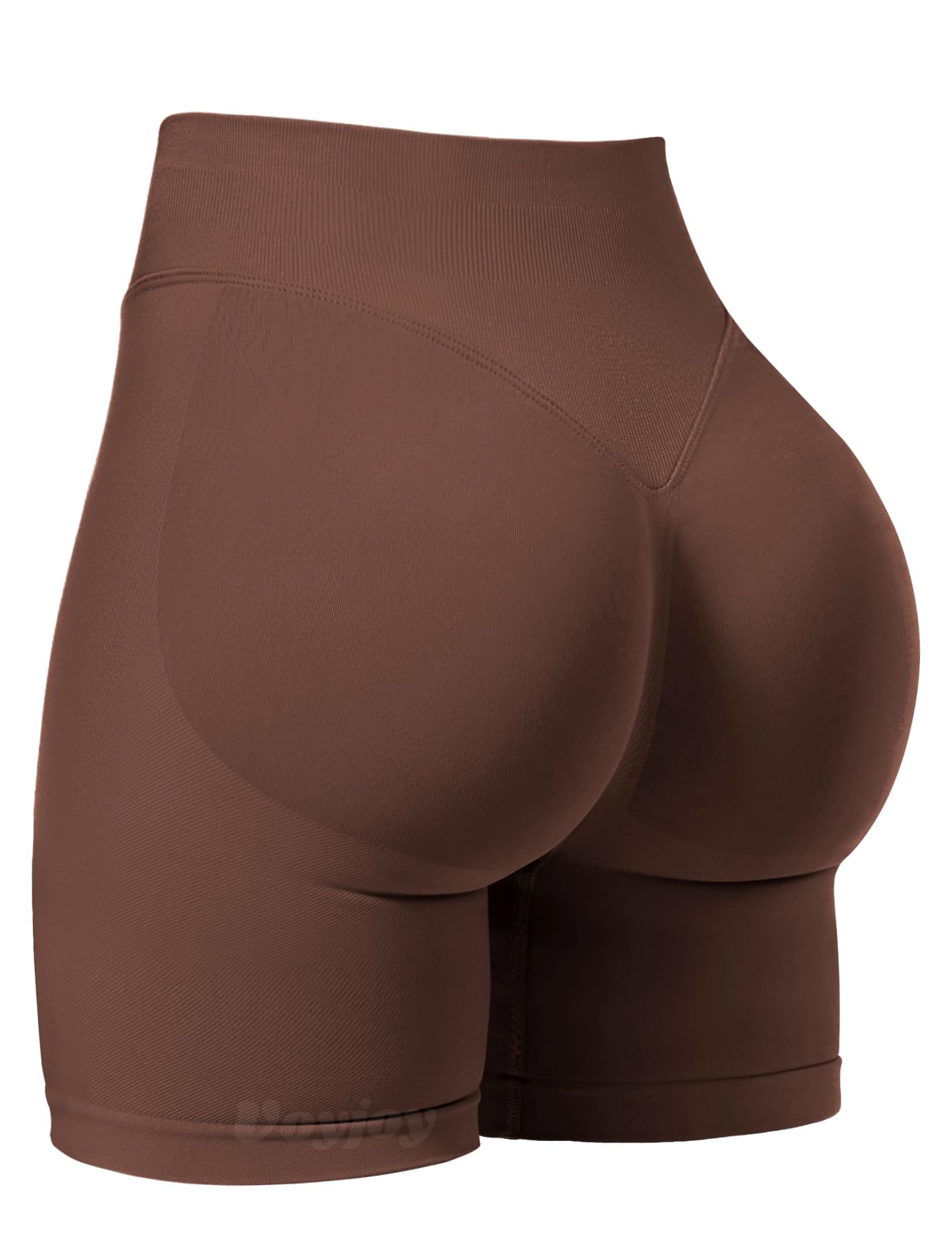 Women's Scrunch Butt Lifting Gym Shorts - Seamless Booty Biker Shorts in 3.6", 4.5", and 6" Inseams