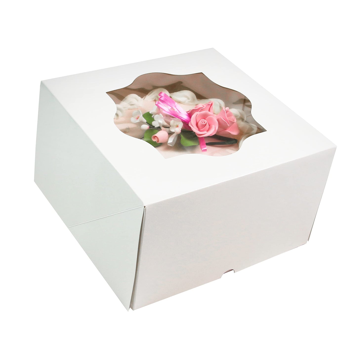 Extra Deep Square Cake Box with Window