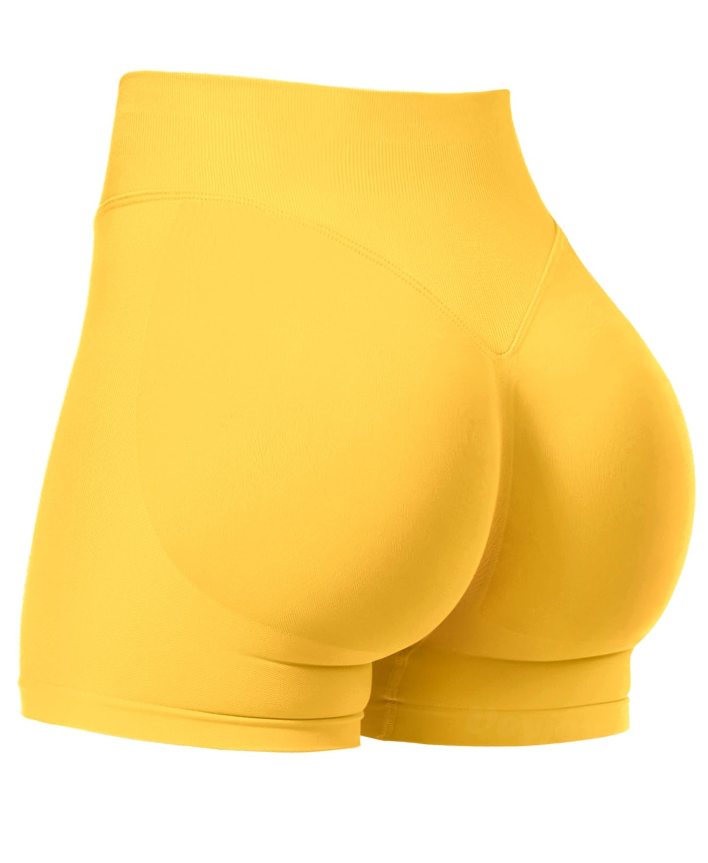 Women's Scrunch Butt Lifting Gym Shorts - Seamless Booty Biker Shorts in 3.6", 4.5", and 6" Inseams