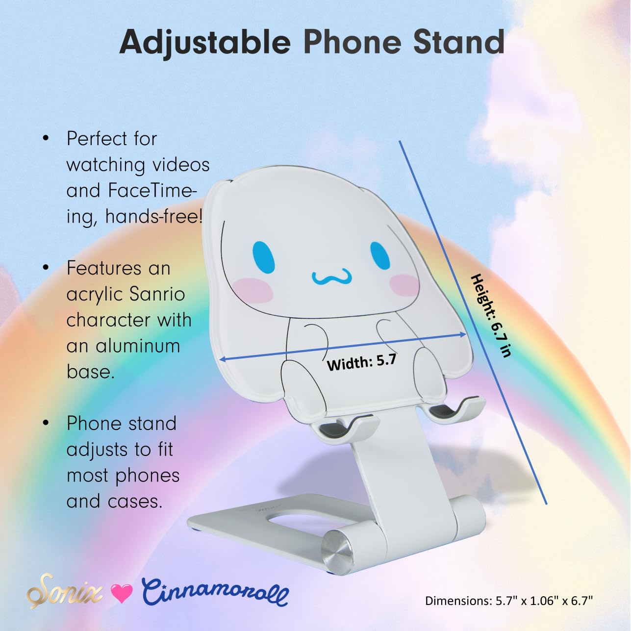 Sonix x Sanrio Character Phone Stand | Adjustable Cell Phone Holder