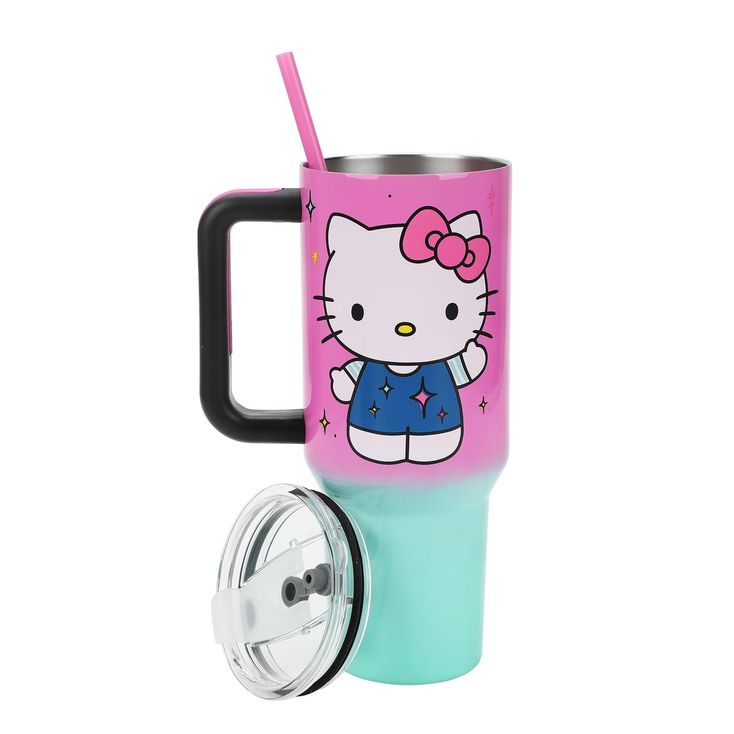 Hello Kitty 40 Oz. Stainless Steel Tumbler With Leak-Proof Lid