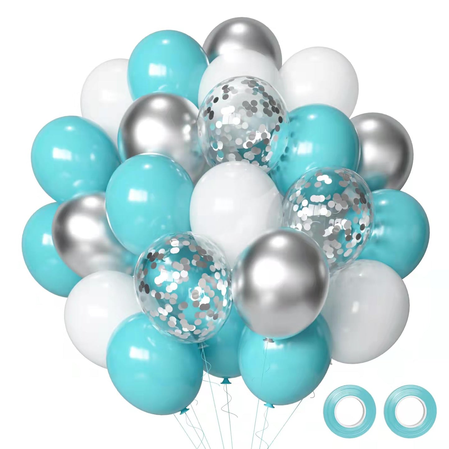 Metallic Balloon, 50Pcs 12Inch Latex Balloons Party Decoration