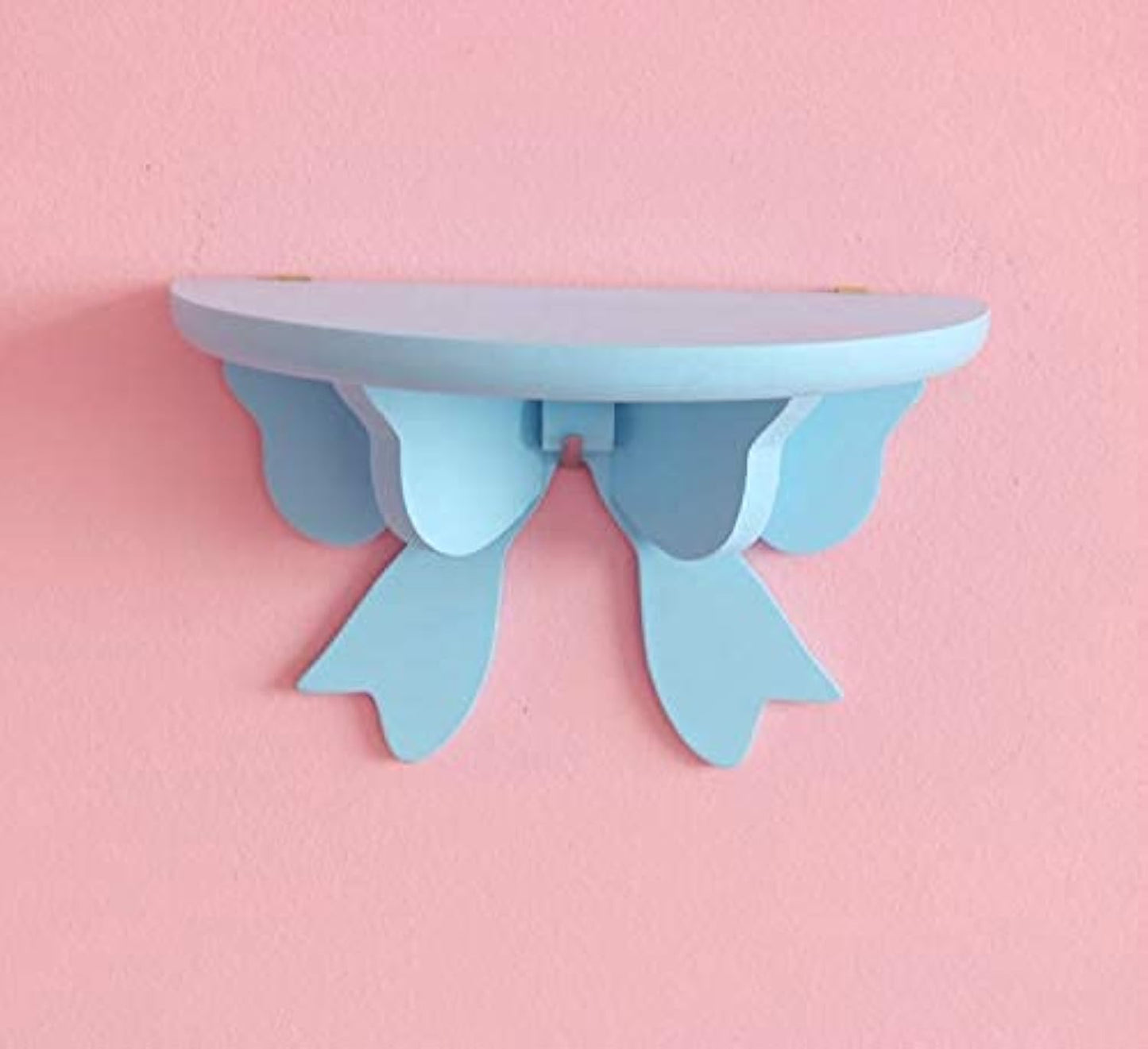 Kawaii Wood Floating Shelf Pink Room Decor