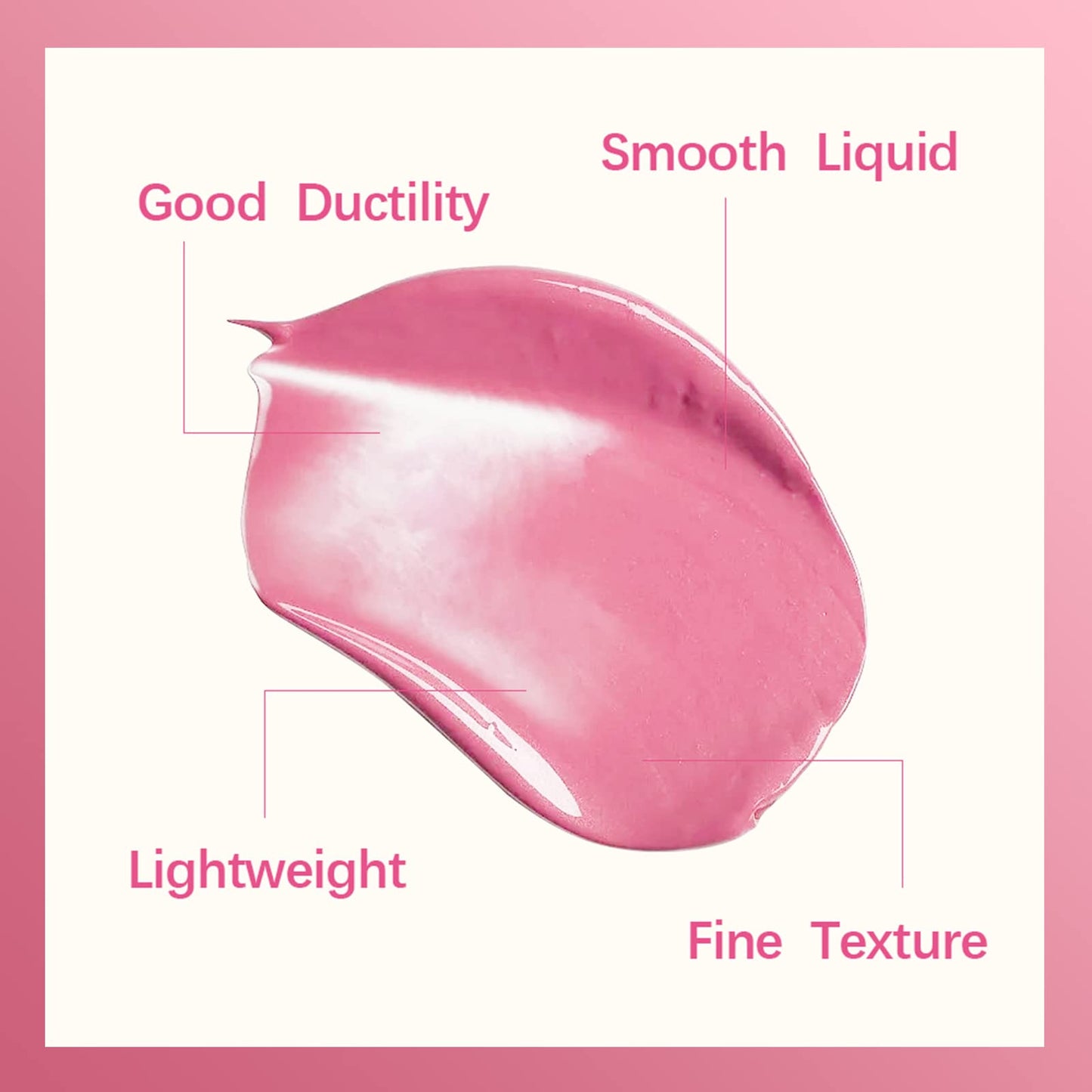 Liquid Highlighter Makeup - Lightweight Blendable Cream Face Body Liquid Illuminator Bronzer