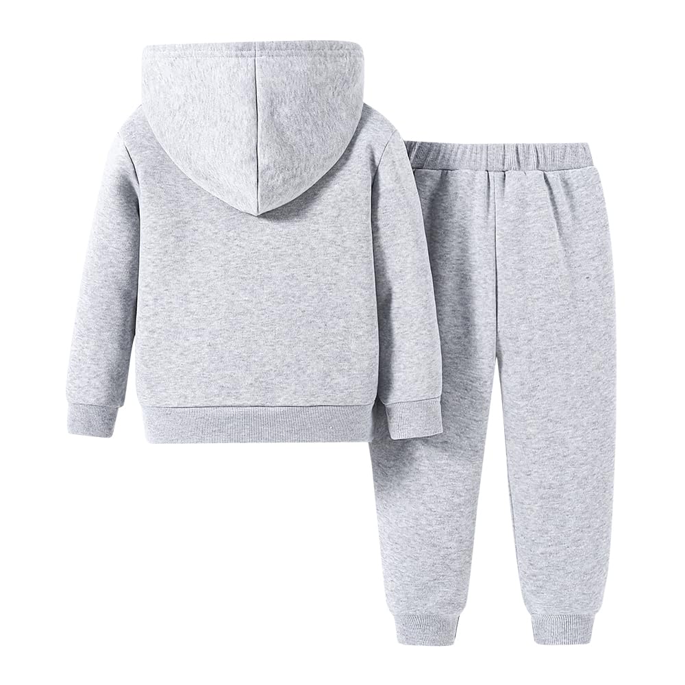 Girls Sweat Outfits - Letter Printing Girls Pullover Hoodie & Pants