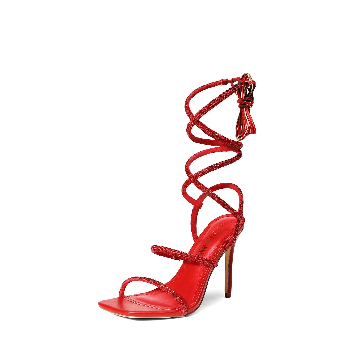 High Heels Stilletos Heels Strappy Gladiator Sexy Square Toe Heels