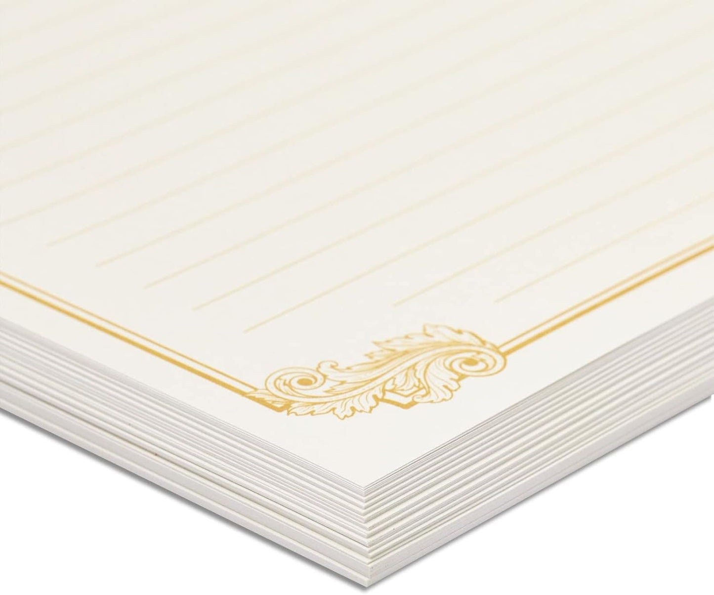 Stationery Set 90-Piece – Vintage Paper for Love Letters & Invitations (60 Sheets + 30 Envelopes)