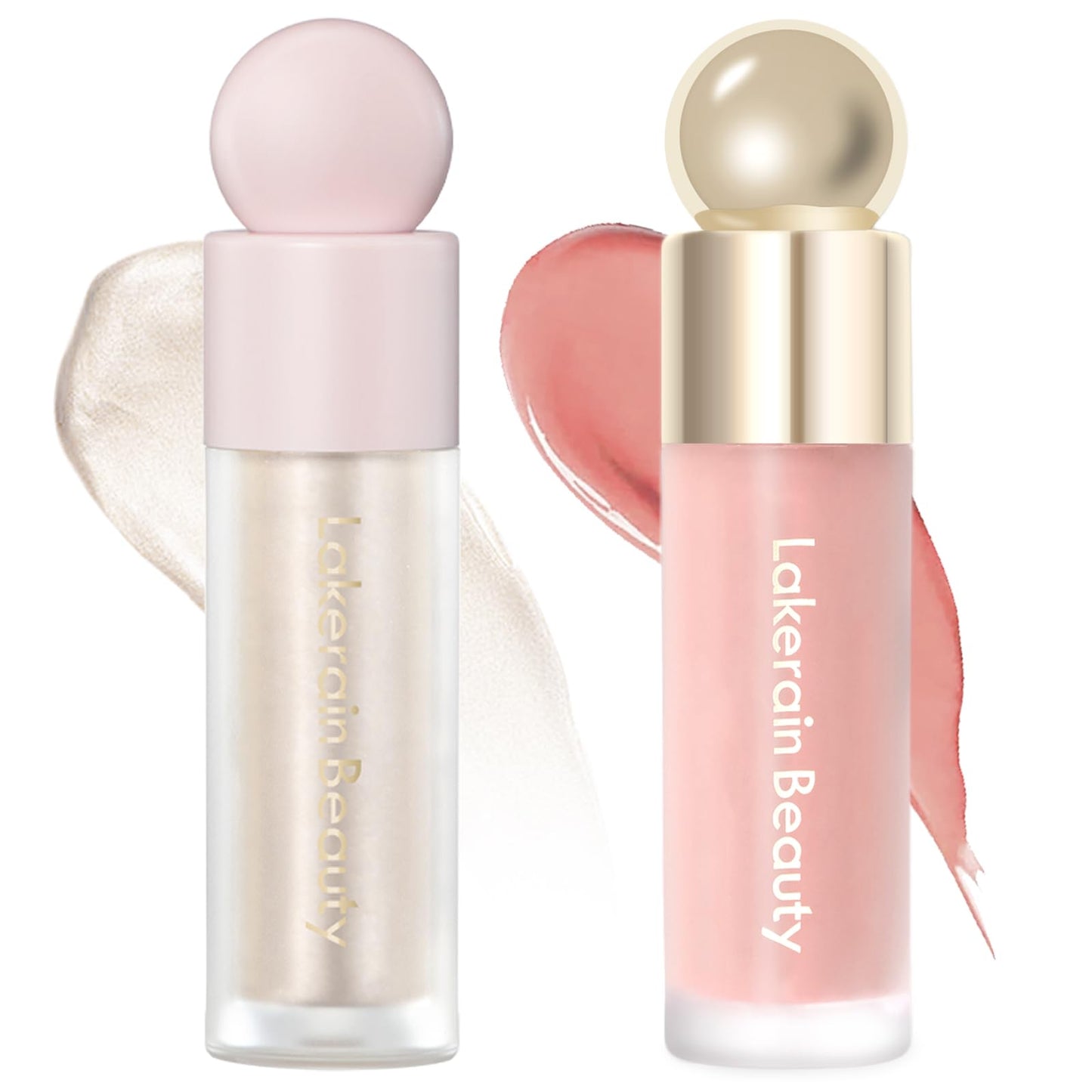 Liquid Highlighter Makeup - Lightweight Blendable Cream Face Body Liquid Illuminator Bronzer