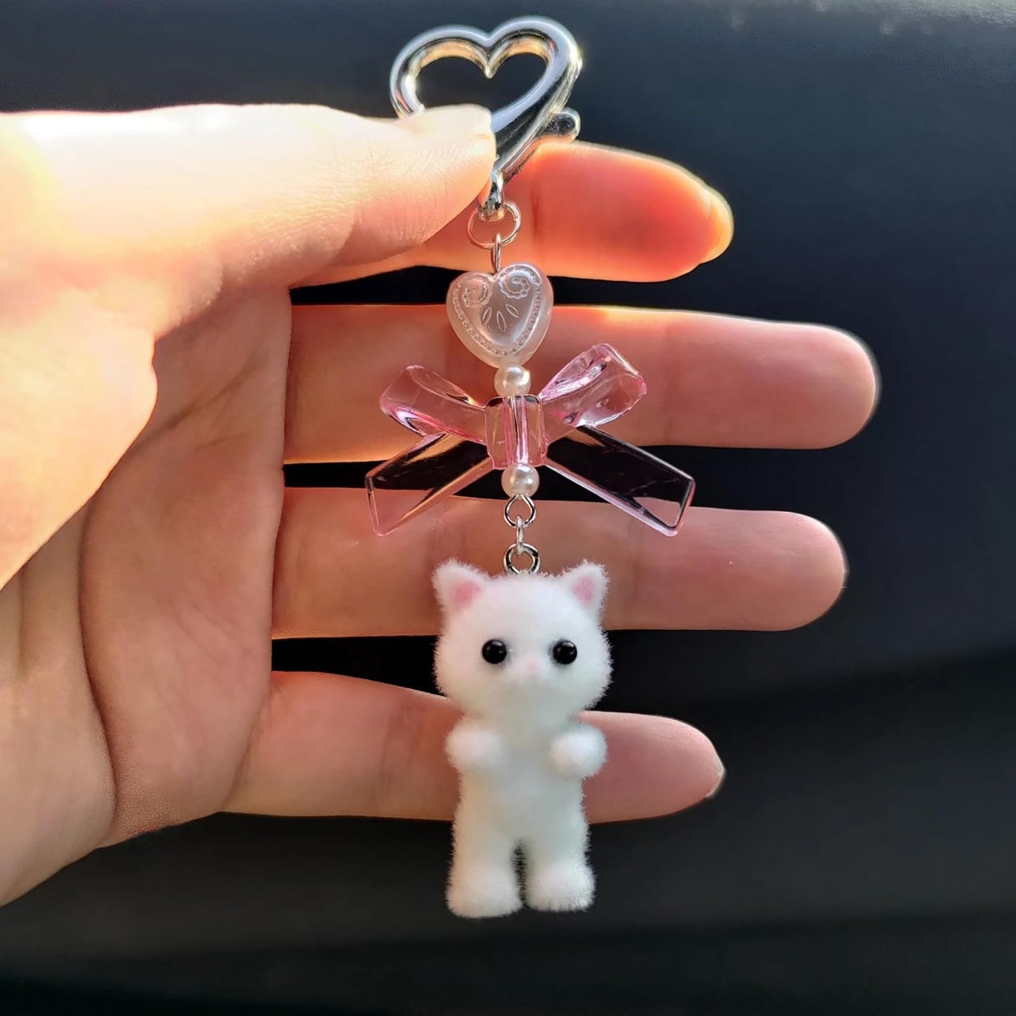 Kawaii Y2K Cute Cat Keychain