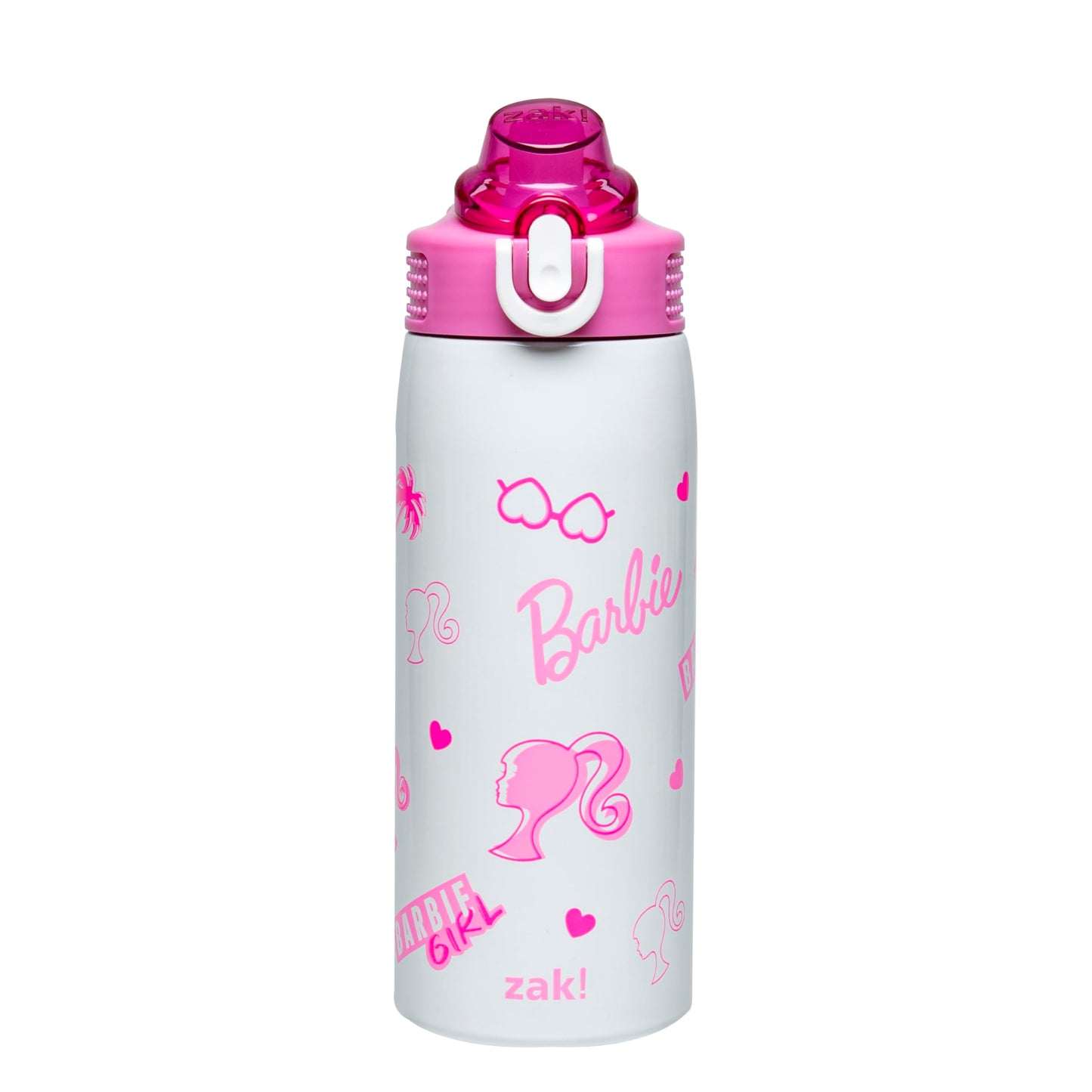 Sanrio Water Bottle, 19 oz Vacuum Insulated Stainless Steel with Locking Spout Cover, Built-In Carrying Loop, Leak-Proof Design