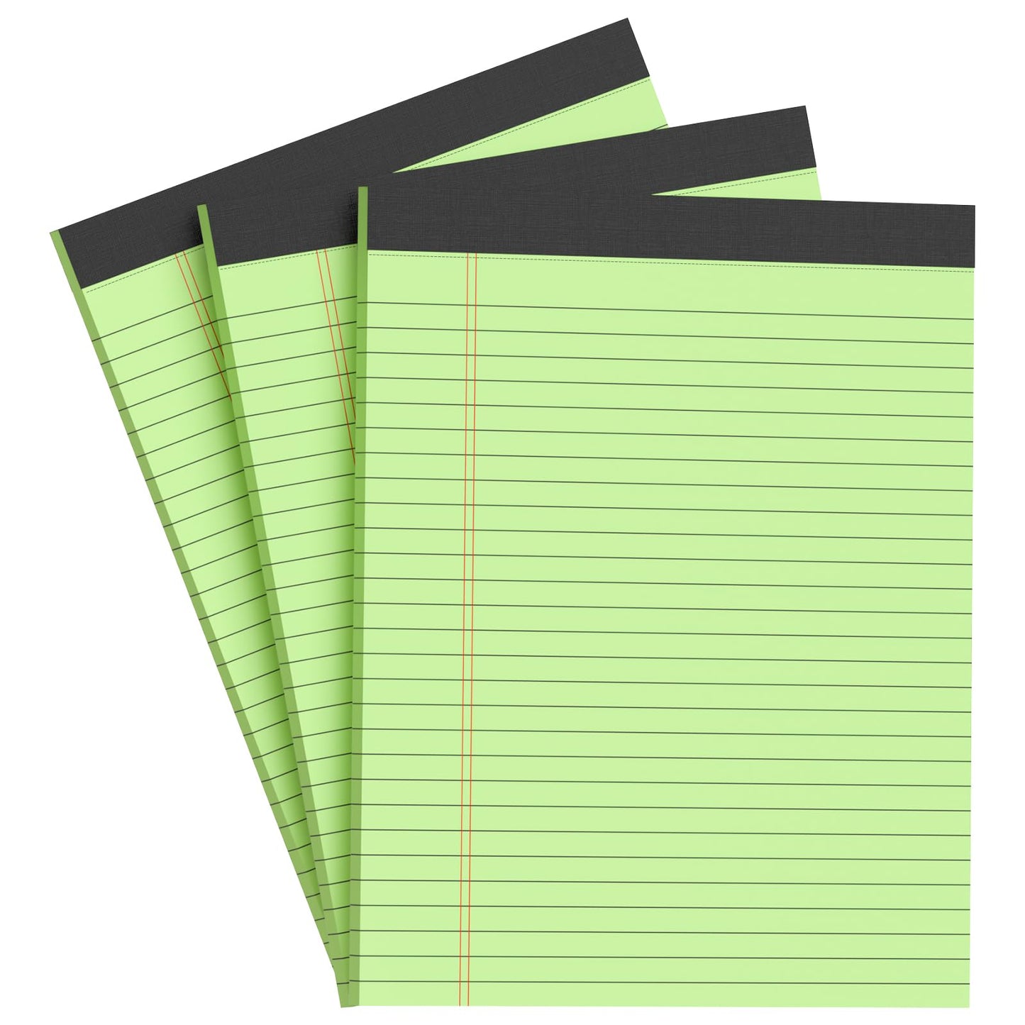 Note Pads 8.5x11 inch, Wide Ruled Clear Print Writing Pads