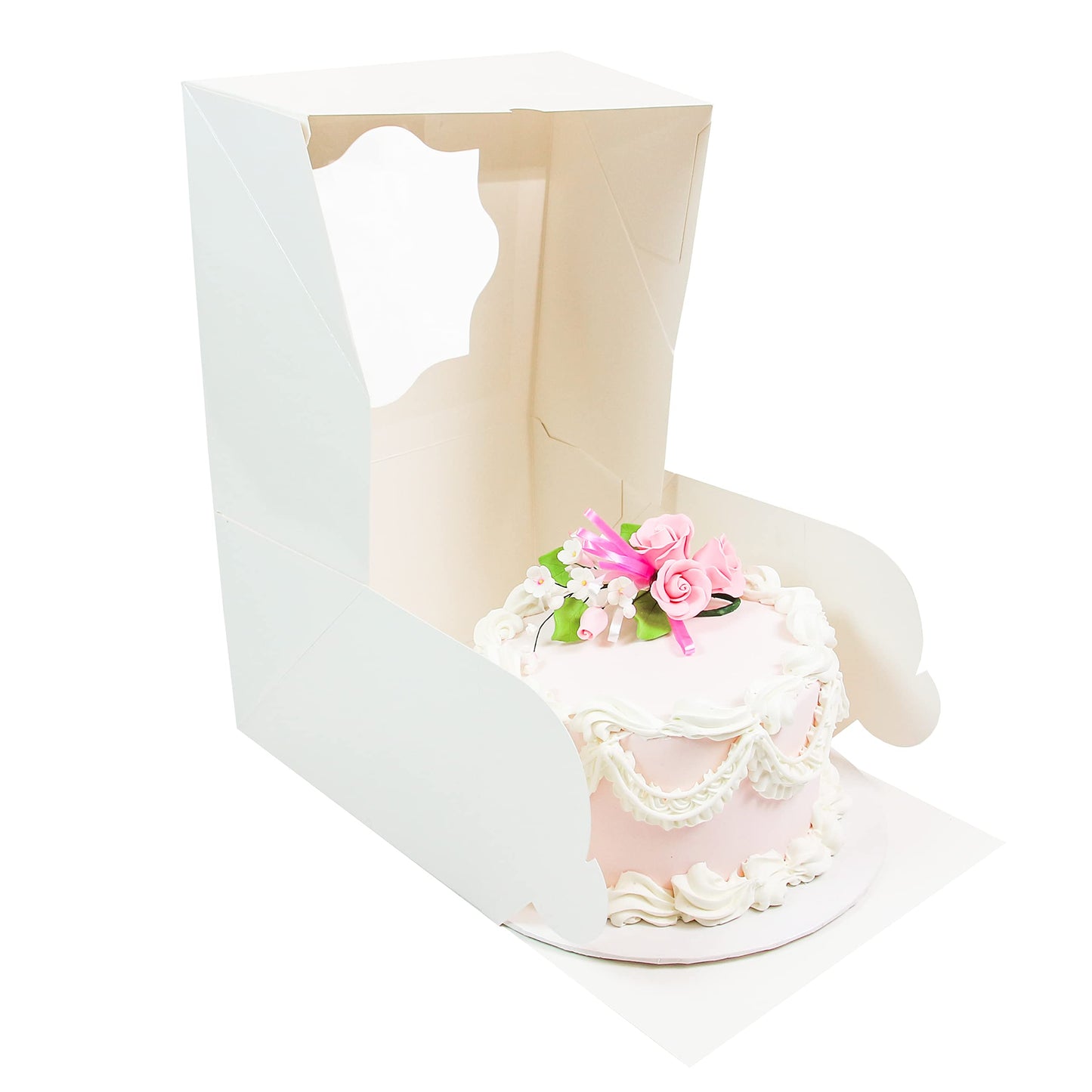 Extra Deep Square Cake Box with Window